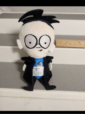 Invader Zim Dib Plush Figure Bag Charm Backpack Clip